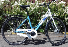 2WD-fiets in het voortraject